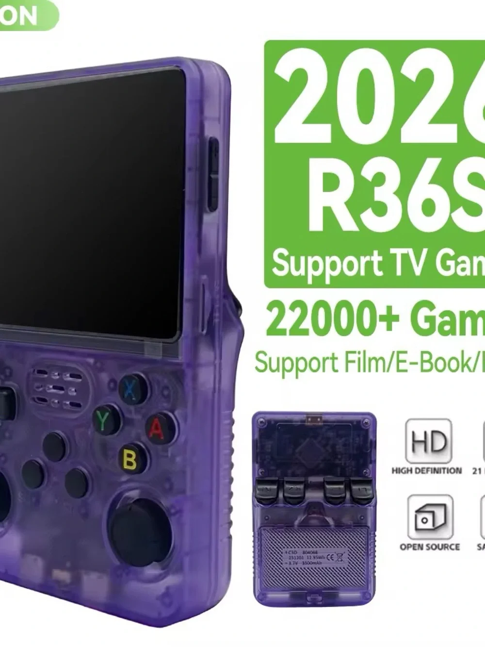 R36S Gaming Console 22,000 Games!!!